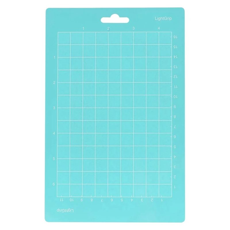 6PCS Schneidematte für Cutter Plotter Super Grip 6,5X4,5 Zoll und 12X4,5 Zoll Schneidunterlage Bastelmatte
