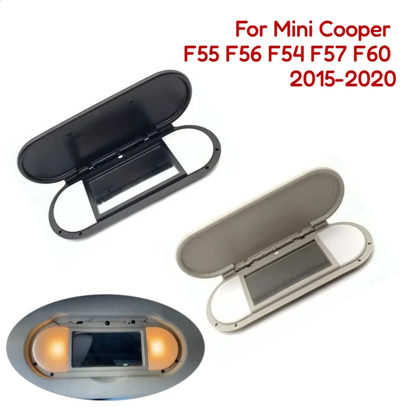

Car Sun Visor Interior Makeup Mirror Lid Cover Replacement for Mini Cooper F55 F56 F54 F57 F60 2015 2016 2017 2018 2019 2020