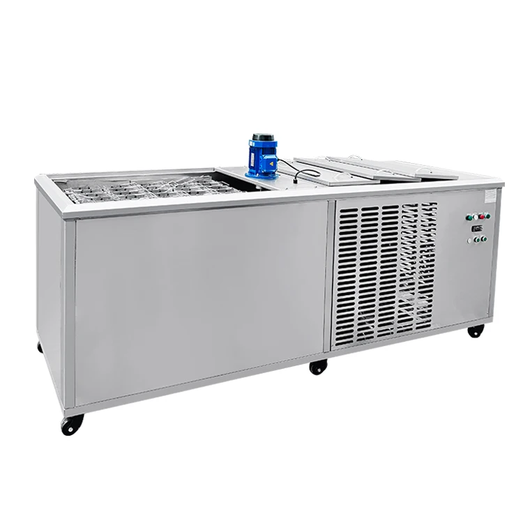 1T Stainless Steel Ice Block Machine with Motor 35 Molds 5kg Compressor Factory Price for Africa Custom