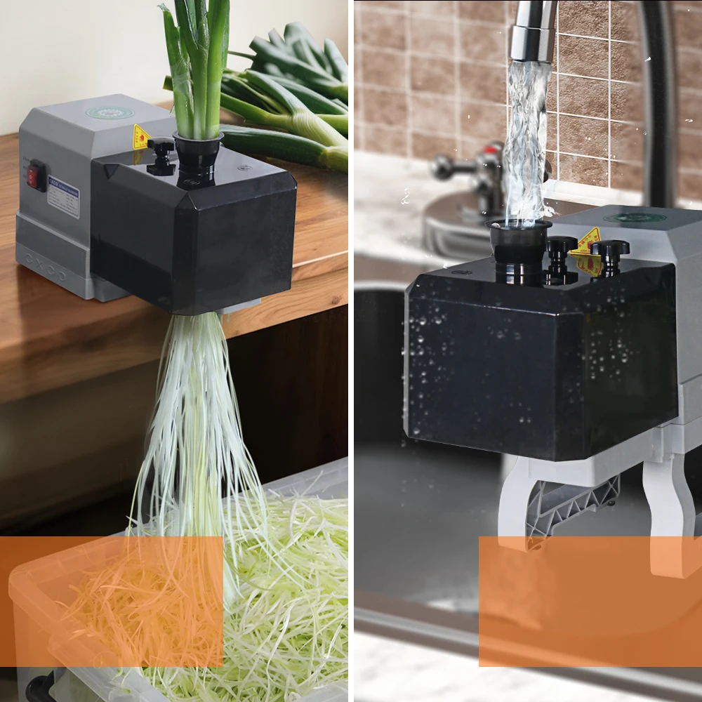 Picadora de verduras comercial rápida automática, cortador de espinacas, máquina trituradora de cebolla de primavera para restaurante