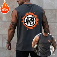 Dragon Ball Inspired Goku Black Tank Top – Anime Gym Sleeveless Shirt - Image 3