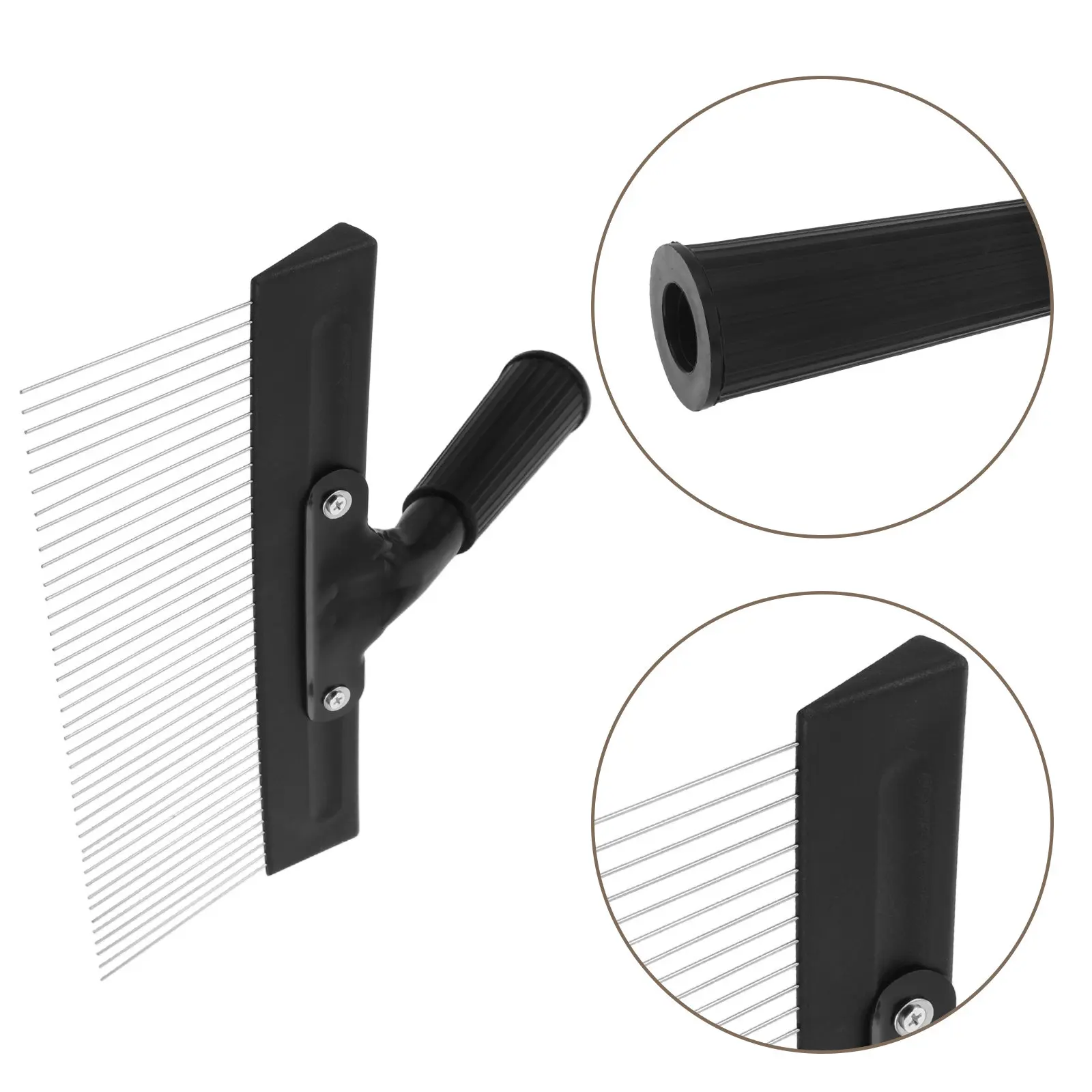 

Multipurpose Stainless Steel Wall Texture Tool Notched Comb for Graining Painting Drywall Texture Plaster Scraping Decorative