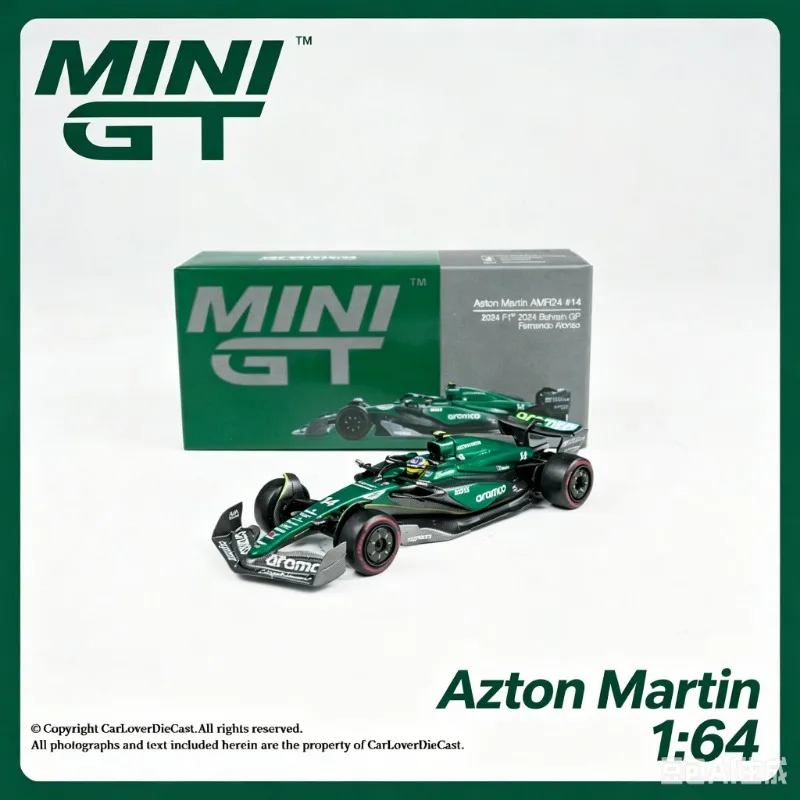 

MINIGT1:64 Aston Martin AMR24 14 Die Casting Alloy Simulation Car Model Suitable for Giving to Friends as a Gift for Boys