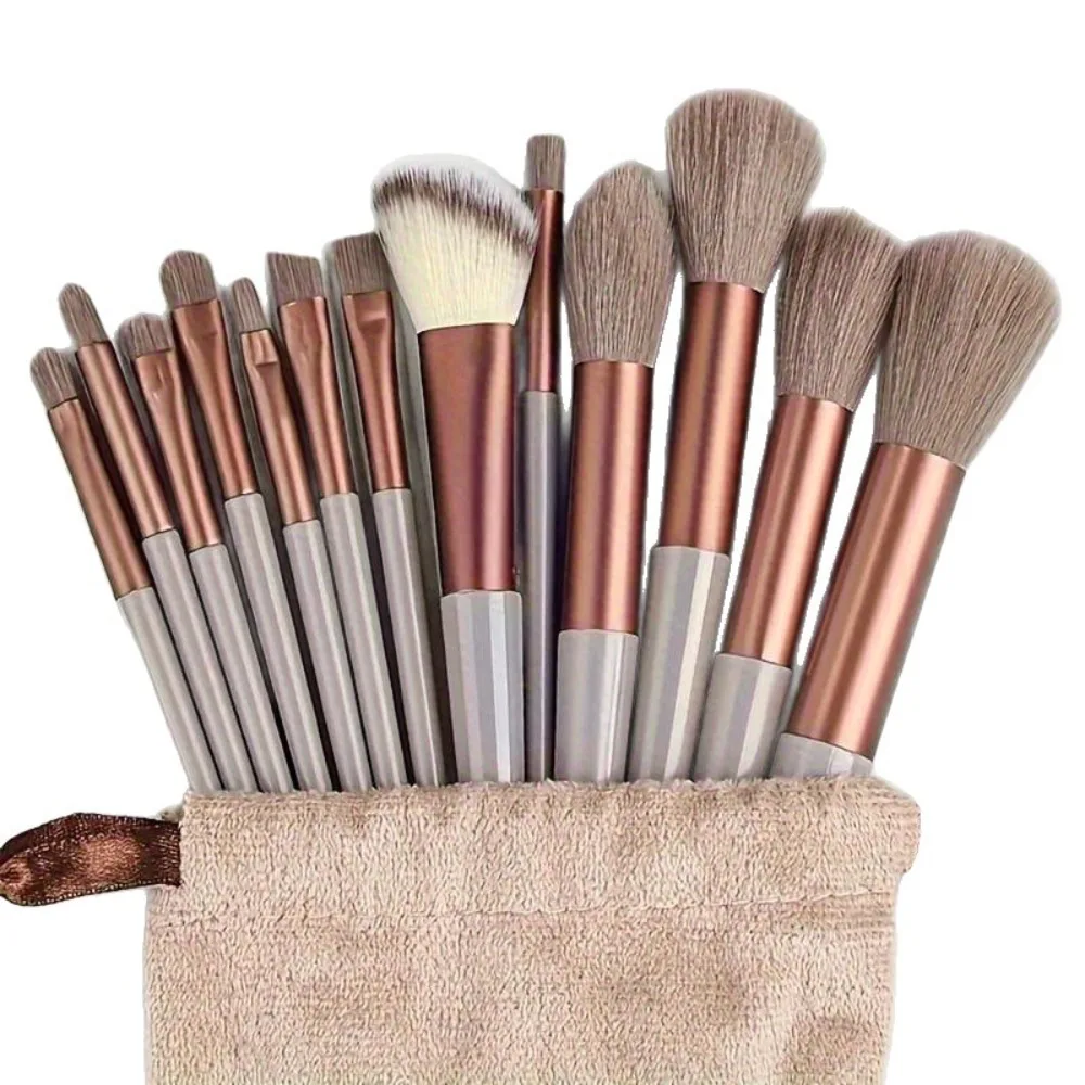 

13Pcs Makeup Brush Set Soft Fluffy Professional Cosmetic Foundation Powder Eyeshadow Blending Make Up Brush Beauty Tool