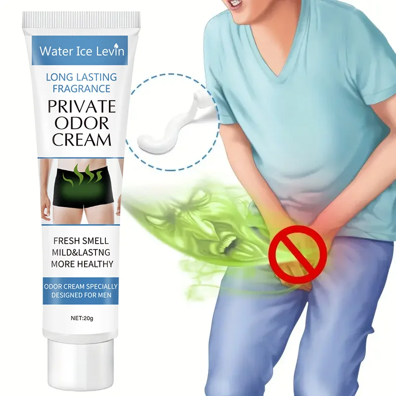 Men's Personal Deodorant Cream - Long-Lasting Freshness and Odor Control, Gentle Moisturizing, Designed for Men with Unique Odors - Keeps Your Body Fresh and Confident All Day Long