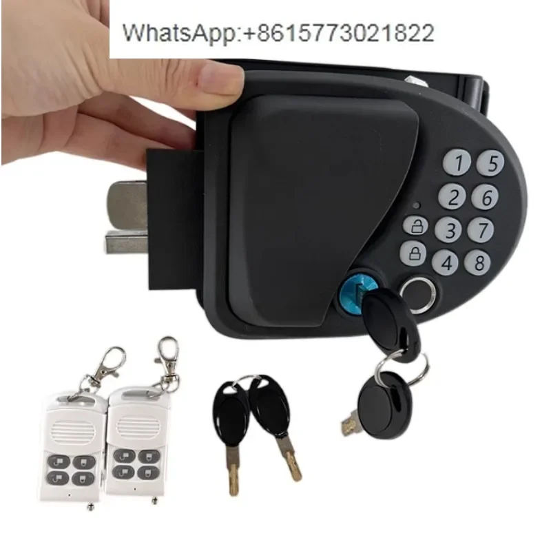 Motorhome fingerprint control password lock Datong for Iveco trailer back camel modification middle door door intelligent lock