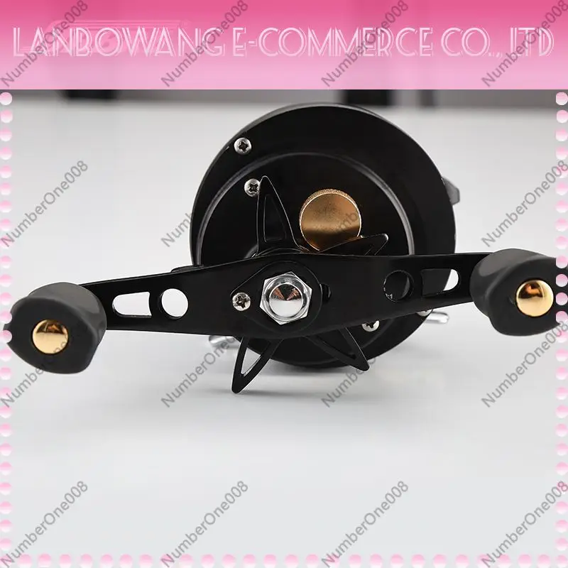 Cross-Border 10-Axis GK400 All-Metal Thunder Drum Heavy Hit Black Luya Slow Rock Sea Fishing Reel