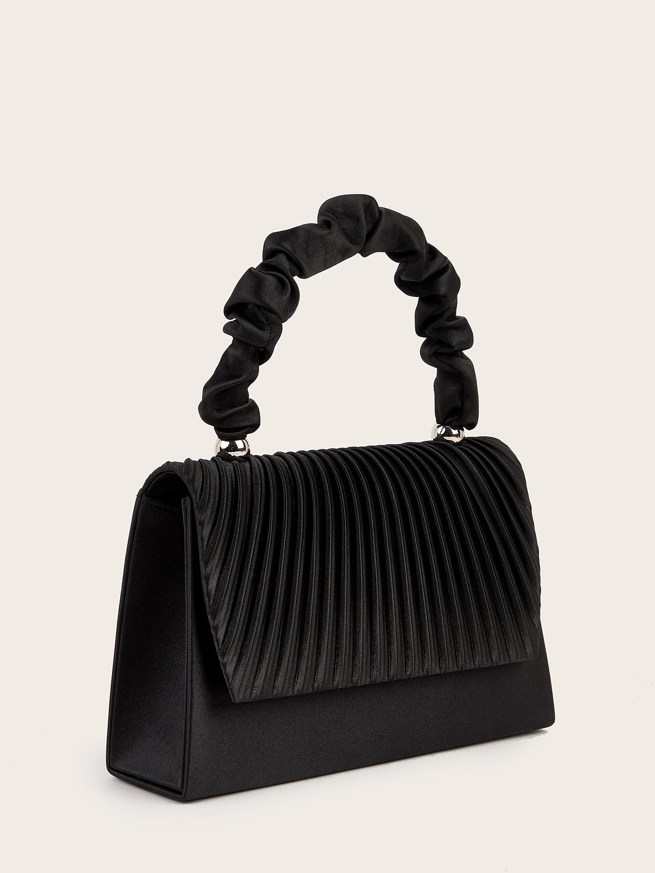 Women Party Dinner Bag Cocktail Party Bag Pleated Fashion Gorgeous Elegant Evening Bag individuality and concisly Handbag