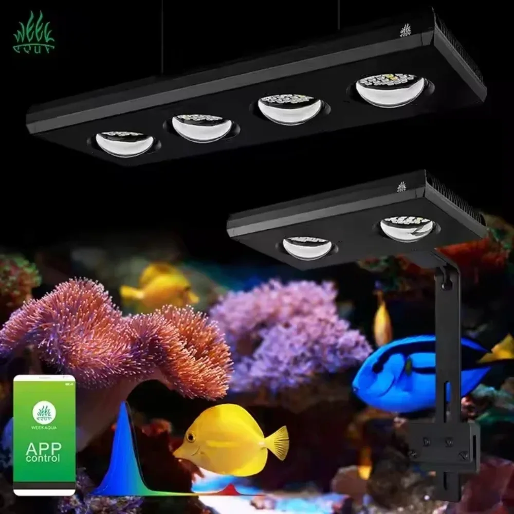 Week Aqua Z250 Sea Z400 Sea Bluetooth 3.0 Aquarium Marine Light Full Programmable A8se Led Saltwater Coral Reef Lamp