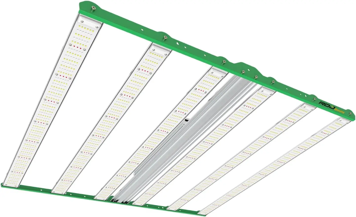 

720W LED Grow Light for 4x4/5x5 Grow Tent, Wide Body 6 Bar 100V-277V LM281B+ and EPI Diodes, Full Spectrum Commercial, Overall S