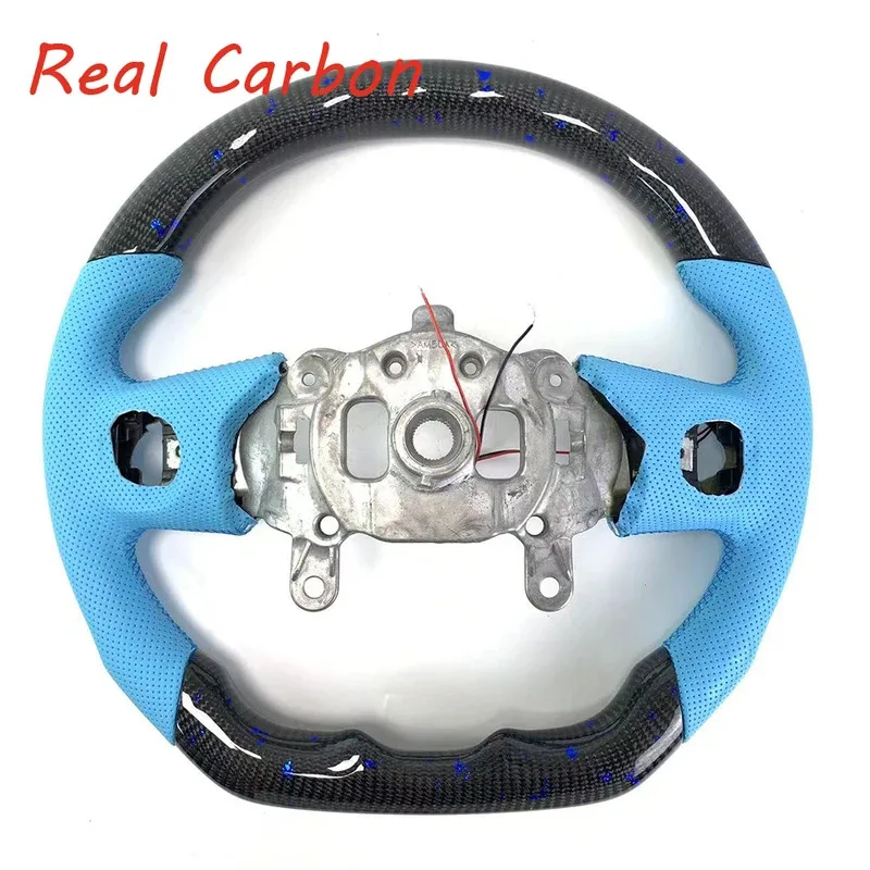 

For Jeep Wrangler JK/JL/Grand Cherokee (2018-2024) High-Quality Carbon Fiber Steering Wheel (Fully Customizable)