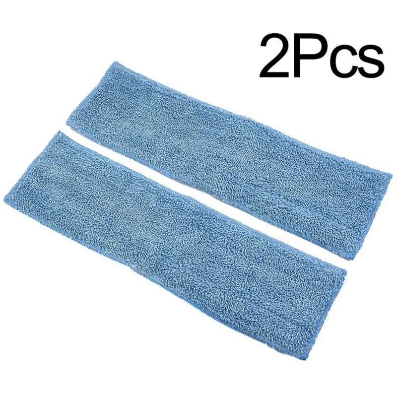 AC93-2 piezas de paños de microfibra lavables y reutilizables para Polti Moppy, paños de microfibra para motor de vapor Polti Moppy