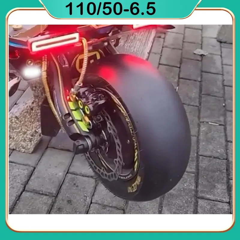 Refit Wheel Parts 110/50-6.5 Slick Tubeless Tire for Dualtron Thunder 2 Electric Scooter Modified 11 Inch  Scooter Accessories