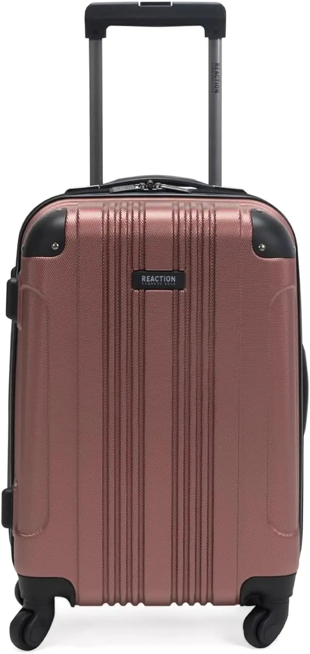 

Lightweight Hardshell 4-Wheel Spinner Luggage, Rose Gold, 20-Inch Carry On Suitcase