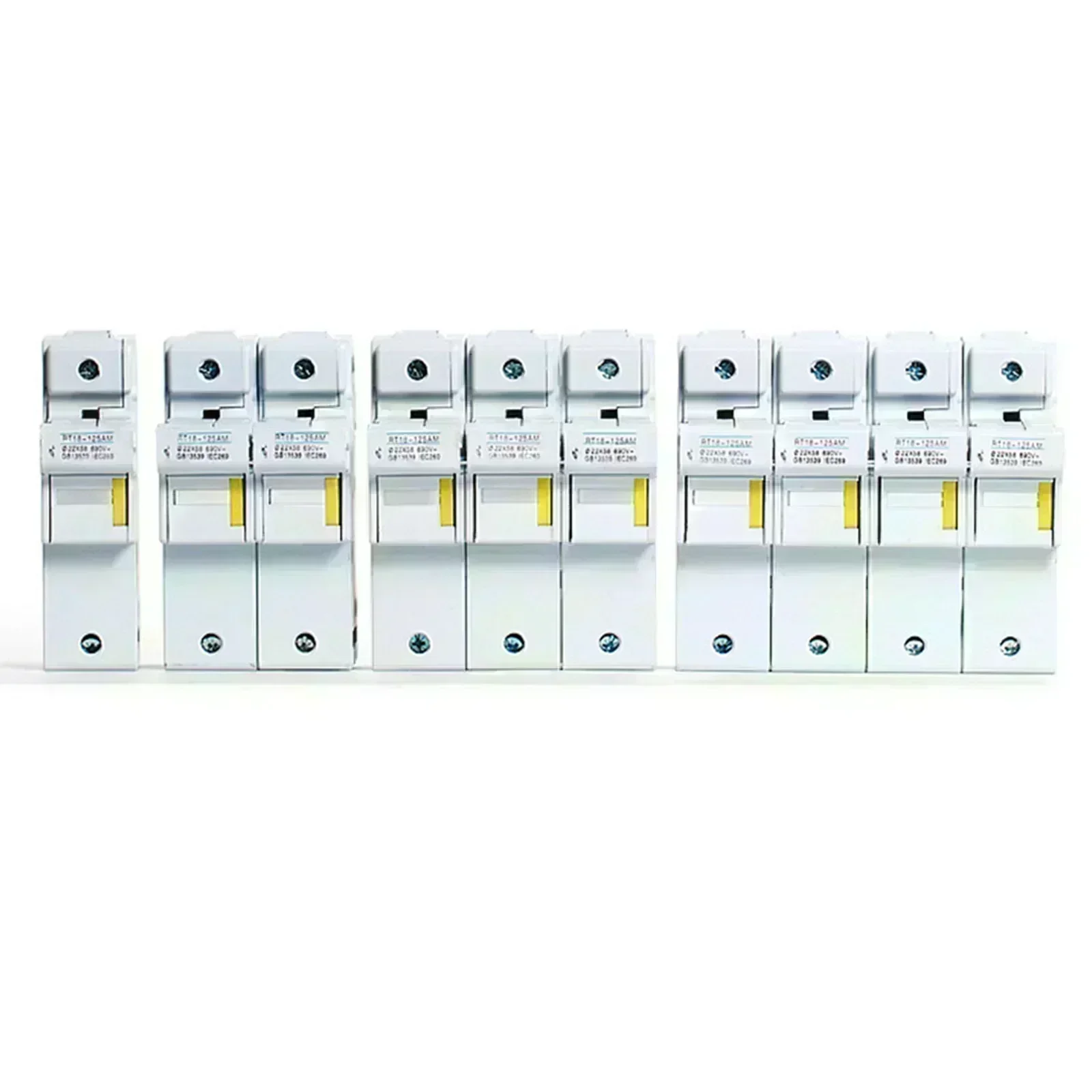 

RT18-125AM 1-4P 63A 80A 100A 125A Din Rail Mounting Fuse Holders Fuse Holder Electrical Equipment Supplies Fuses