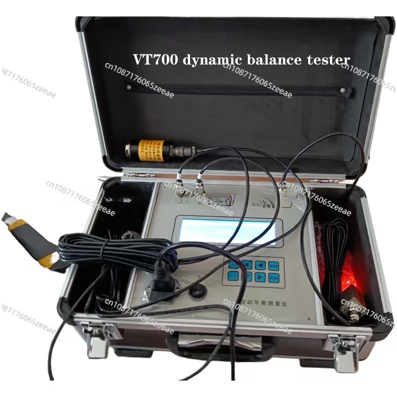 VT700 Portable Dynamic Balance Field Measuring Instrument, 30-30000rpm Rotating Motor Dynamic Balance Detector