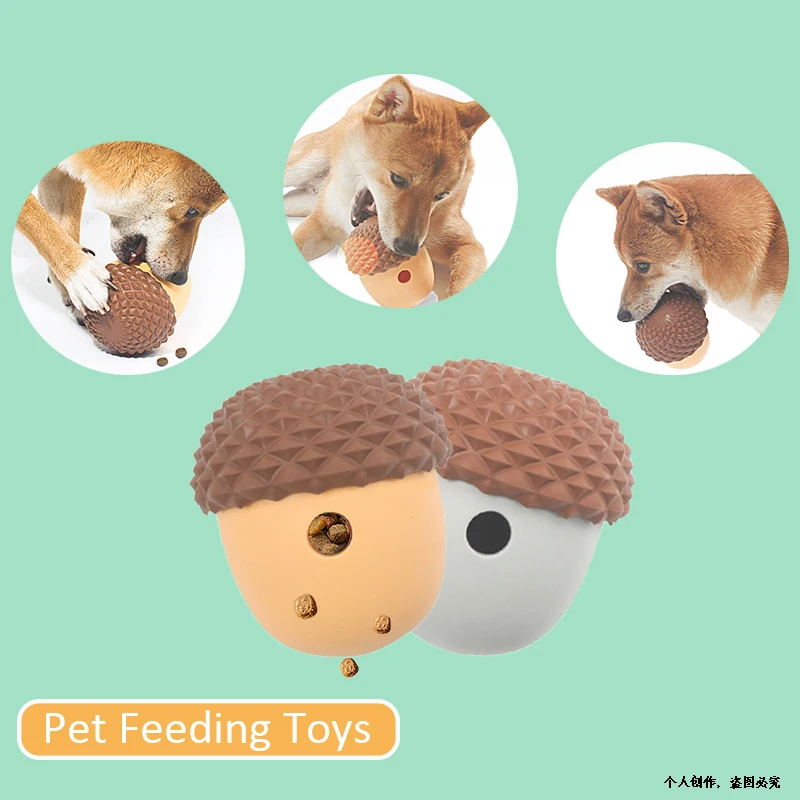 

Treat Toy For Small Large Dogs Cat Food Dispensing Funny Interactive Training Toy Puppy Slow Feed Pet Improve IQ