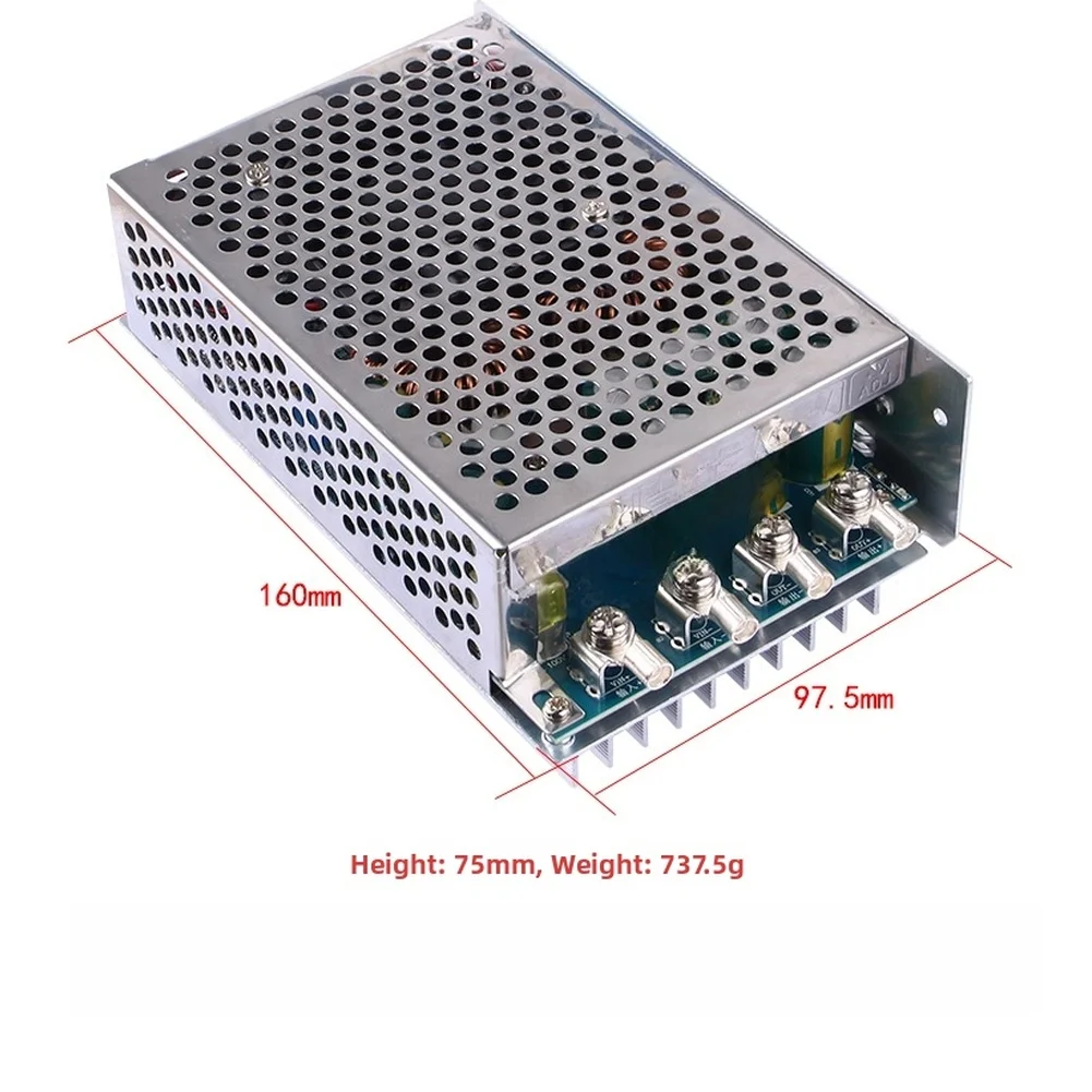 1500W DC DC Boost Converter Adjustable Voltage Regulator 15V-70V 30A Power Supply With Overcurrent Protection For Alternative En