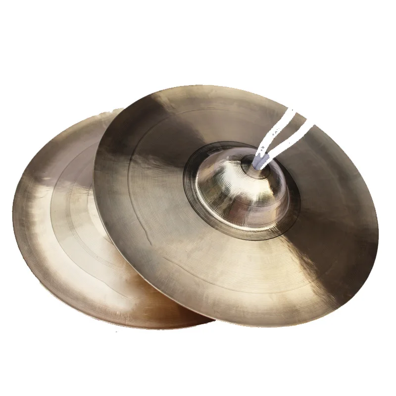 

Hooqu Lion Dance Cymbals Hand Crafted Brass Cymbals Chinese Folk Cymbals
