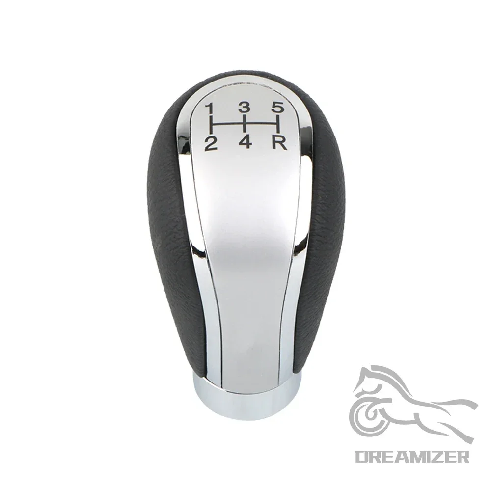 

Универсальная автомобильная ручка переключения передач из искусственной кожи, 5-скоростная ручная автомобильная коробка передач, рычаг переключения передач, ручка переключения передач автомобиля