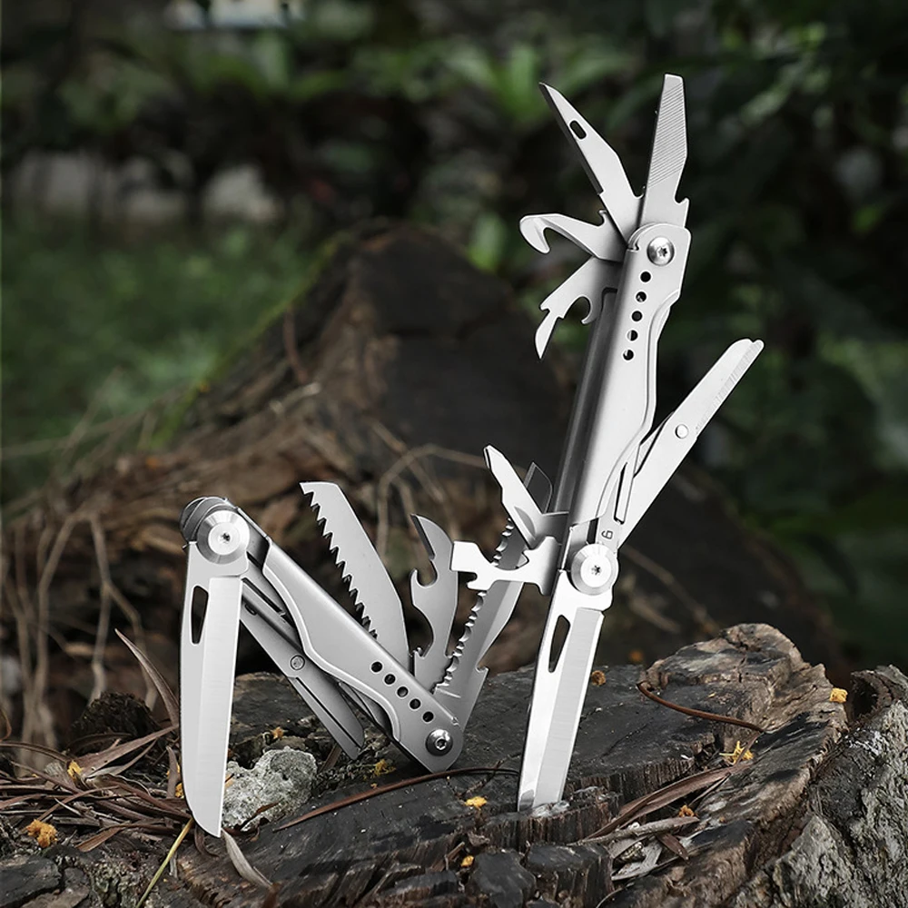 EDC Survival Hand Tools Protable Pocket Folding Knife Camping Emergency Multitool Outdoor Tactical Knife Self Defense Cutter