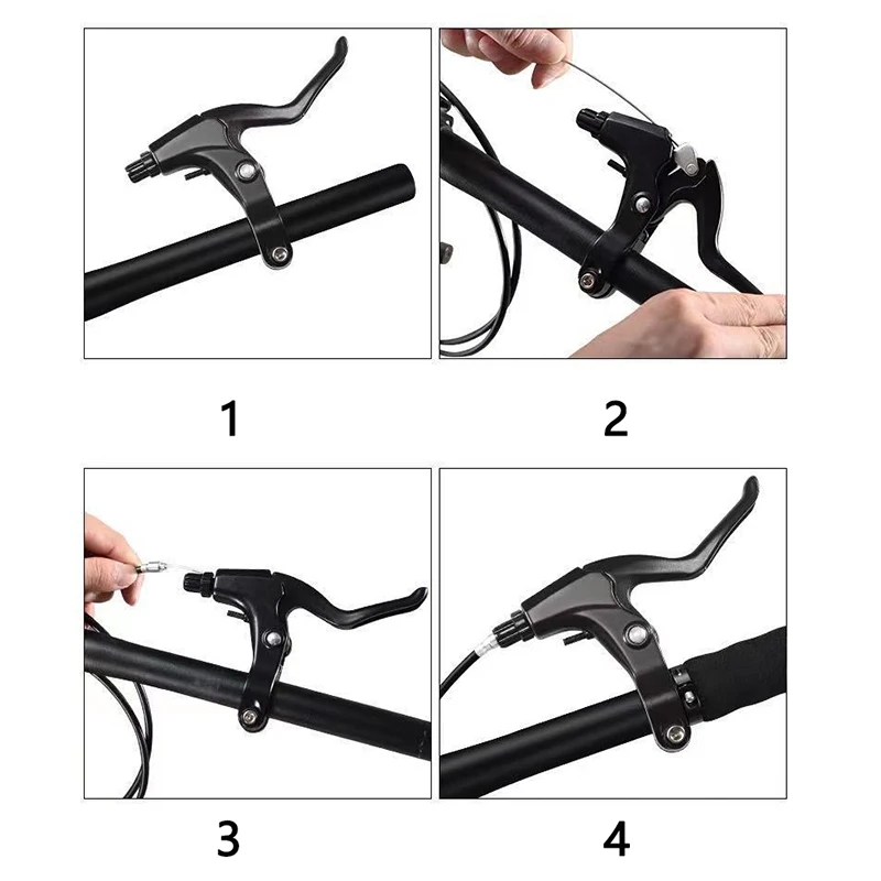 Bicycle Brake Handle Mountain Bike Children's Bike Brake Handle Aluminum Alloy Brake Handle Bicycle Handbrake Handle Accessories