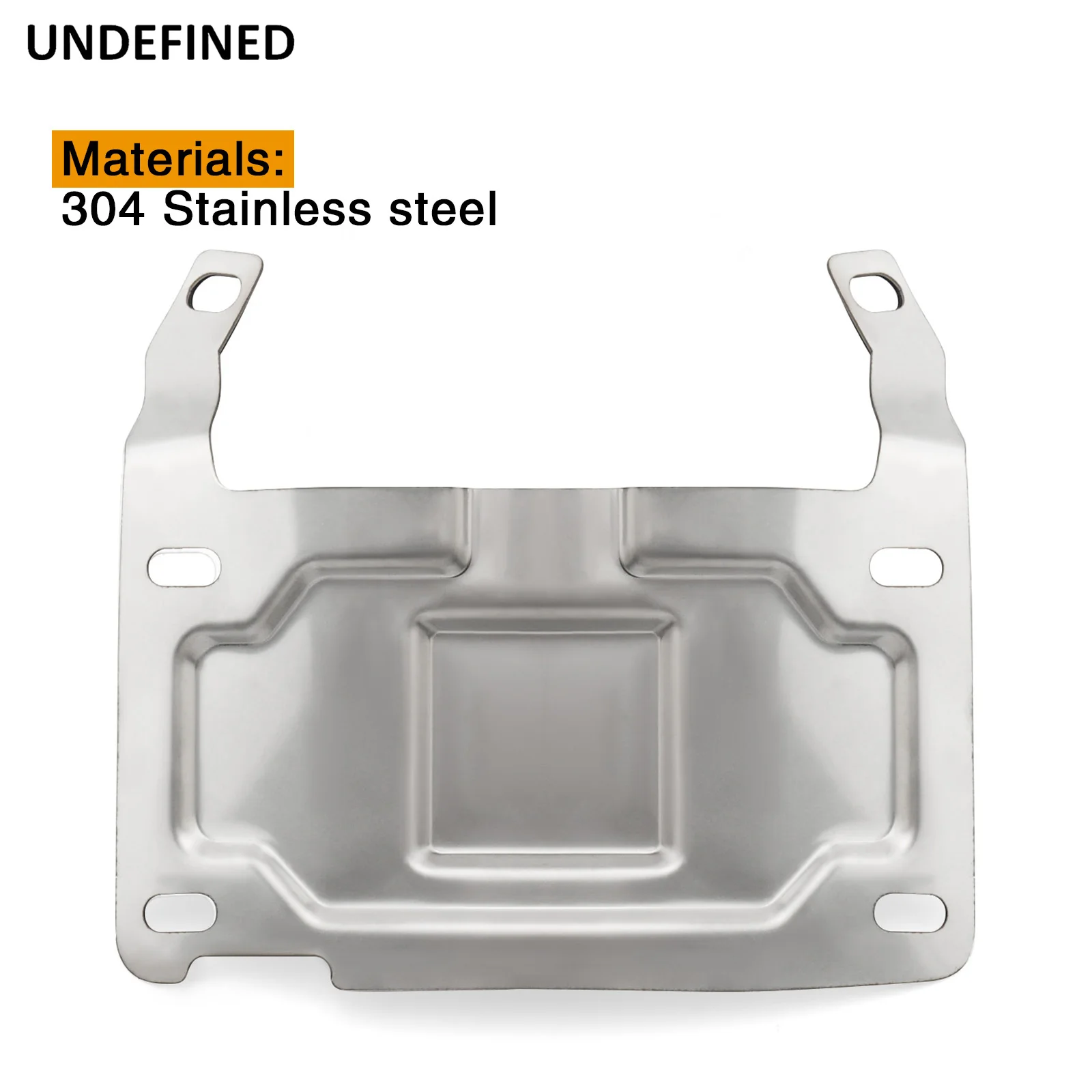 304 Stainless Steel License Plate Relocation Bracket For Harley Electra Glide Road King Softail Touring 86-23 Rear Lower Mount