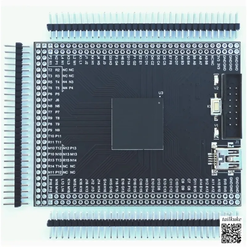 A Development Board Spartan3 New XC3S200AN Development Board Core Minimum System