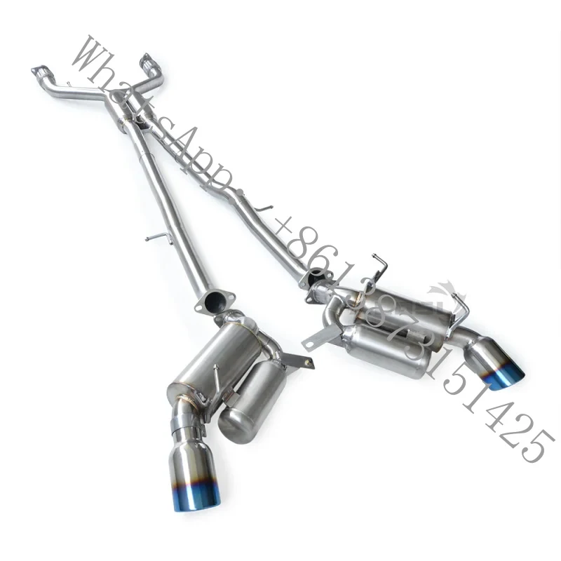 

High-end Escape catBack 400Z 3.0T 2022-2024 Stainless steel exhaust muffler with controller and blue tip