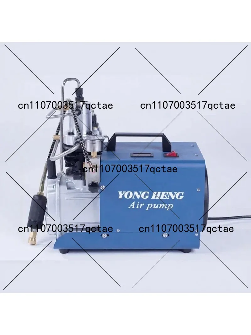 1.8KW Electric Air Compressor 110V/220V, 4500PSI High Pressure Pump for Scuba Diving and PCP Air Rifle
