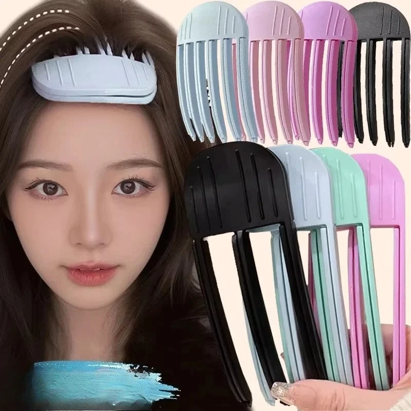 Women Curling Fixed Shape Clips Fashion Volume Hair Roller Fluffy Hairpin Curling Bangs Clips Hair Roots Volumizing Hair Clips