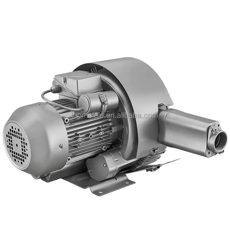 Fish Pond Shrimp Pool Farming Industrial High Pressure Compressor Air Pump Double Stage Centrifugal Fan Electric Ring Blower