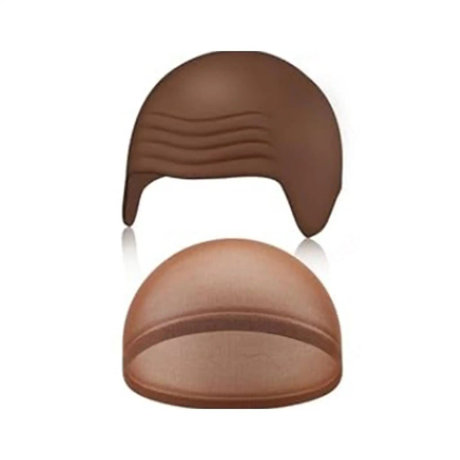 Peruka lateksowa na łysą głowę na Halloween, syntetyczna siatka na włosy, unisex, akcesoria do makijażu na łysą głowę, regulowany rozmiar, rekwizyt do cosplayu.