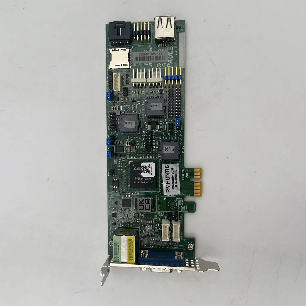 For ASRock PCIe IPMI Card Fully Tested PAUL ASPEED AST2500