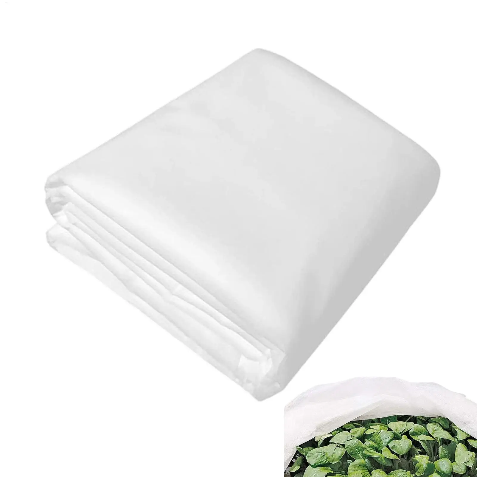 Frost Blankets for Outdoor Plants Reusable Cuttable Raised Bed Cold Cover Plant Cold Weather Protection for Landscape Winter