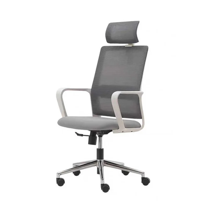 Factory Sales Luxury High Back White Swivel Ergonomics Executive Full Mesh Office Chairs Rolling Gaming Chair for Staff