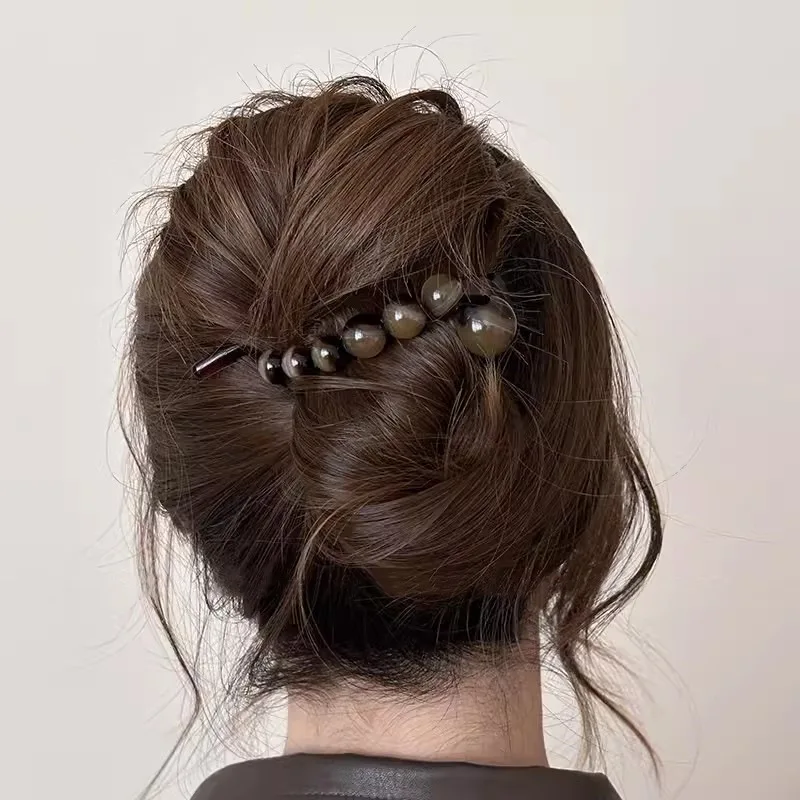 Koreańskie geometryczne perłowe spinki do włosów spinki do włosów moda słodki kucyk klip klamra Barrettes Hairgrips nakrycia głowy damskie akcesoria do włosów