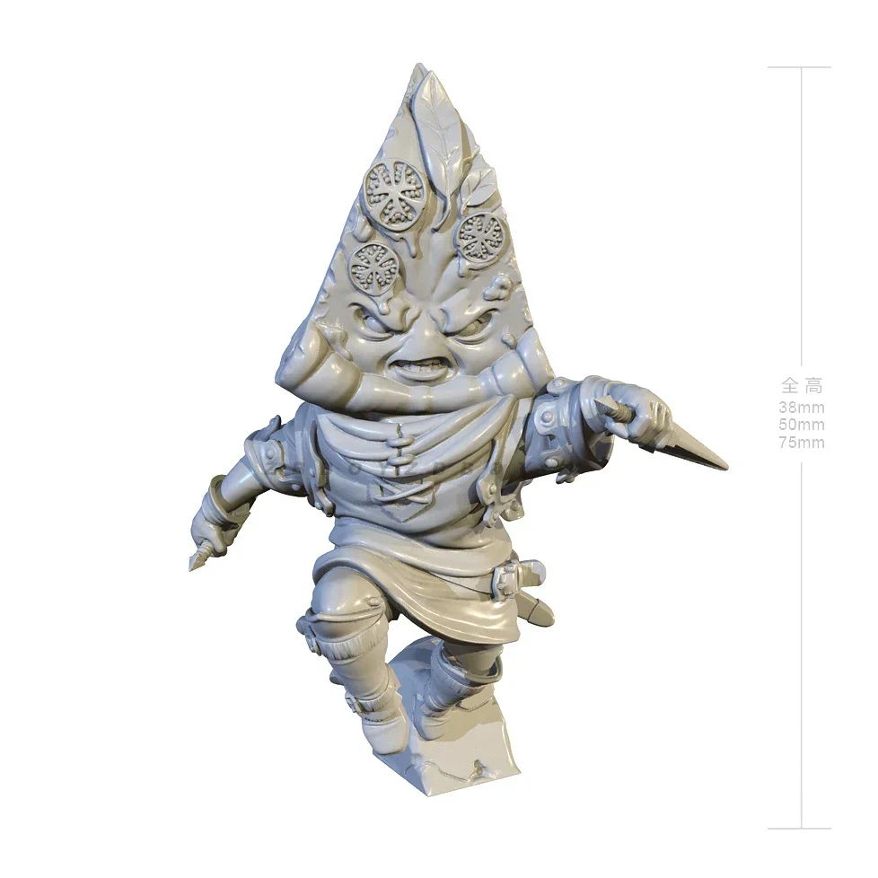 38mm 50mm 75mm Resin model kits figure colorless and self-assembled 3D Printing  TD-6739/3D