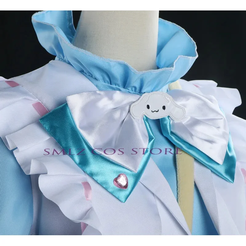 Game Desaulniers Joseph Cosplay Anime Identity V Cosplay Blue Uniform Hat Cute Bag Wig Set Party Role Play Outfit for Men Women