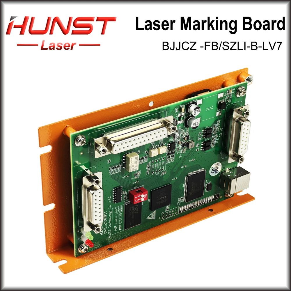 

HUNST BJJCZ Laser Controller Original Card JCZ Control Board FBLI-B-LV7 Ezcad for CO2 UV Raycus JPT Fiber Laser Marking Machine