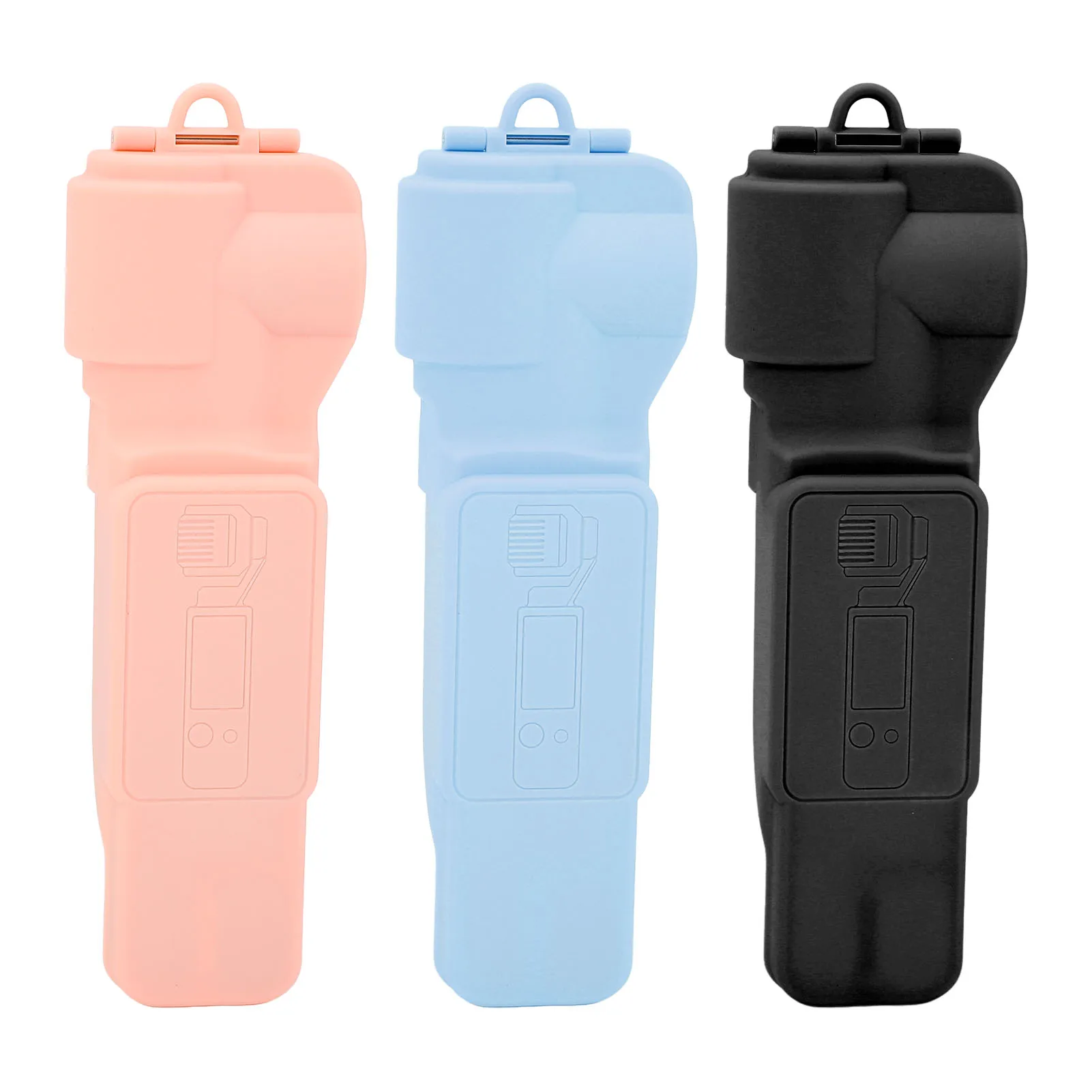 

Защитный чехол для камеры из АБС-пластика с отверстием для ремешка, удобный для хранения, защитный чехол для портативной камеры 3