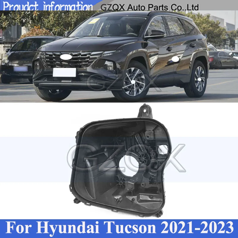 

CAPQX Headlight Base Cover Head Light Back Lid For Hyundai Tucson MK4 NX4 2021-2023 Head Lamp Back House Headlamp Rear Shell