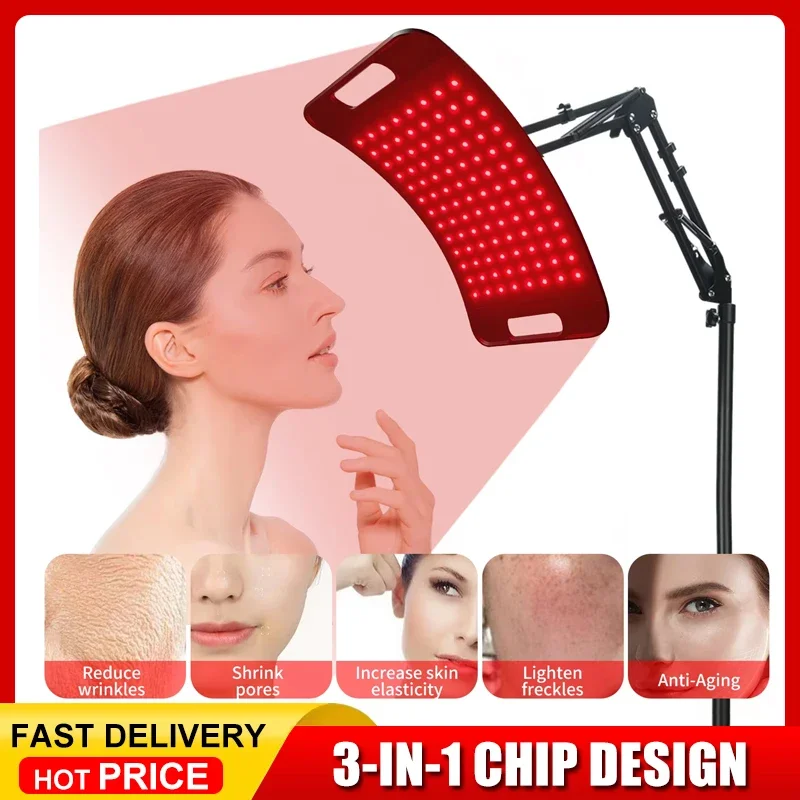

Red Light Lamp for Body Infrared Light Panel with Stand 660nm Red Light &850nm Near Infrared Light Device