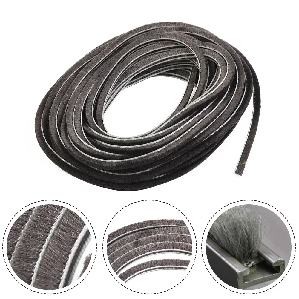 

Accessory Seal Strip Reduce Noise Dustproof Elastic Home Protection Reduce Noise Sealing Sliding Soundproof 1pc