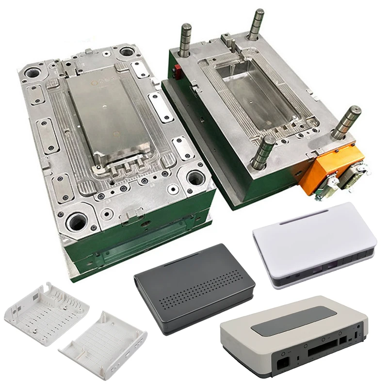 Professional Manufacture Molding Parts Service Custom Case ABS Router Plastic Product Injection Mould Making