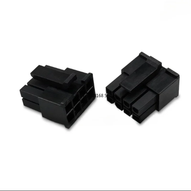 10PCS MX3.0mm pitch mini 5557 plug connector 2P 4P 6P 8P 10P 12-24P male shell black plastic shell