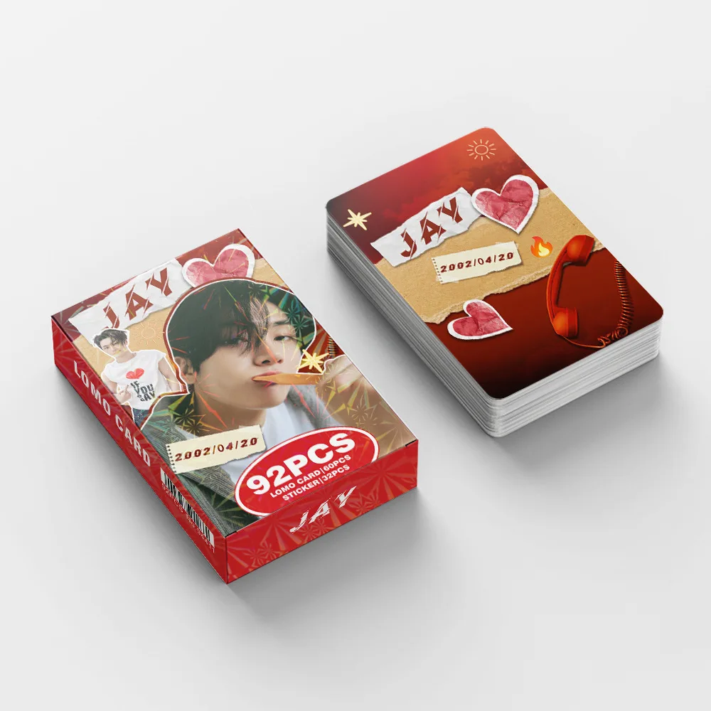 92 Celebrity Mini Cards Male Group Individual Collection Cards HD Photo Cards Sticker Scrapbook LOMO Cards Greeting Cards