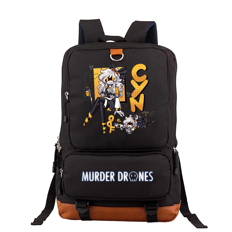 

Murder Drones Backpack High Quality School Students Rucksack Teenager Travel Daypack for Women Laptop Computer Shoulder Bag