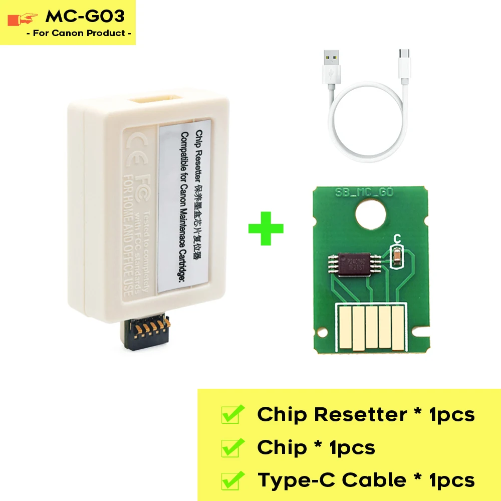 MC-G03 Chip Reset For Canon GX4010 GX4020 GX4030 GX4040 GX4050 GX4060 GX4070 GX4080 GX4090 GX4091 GX4092 Maintenance