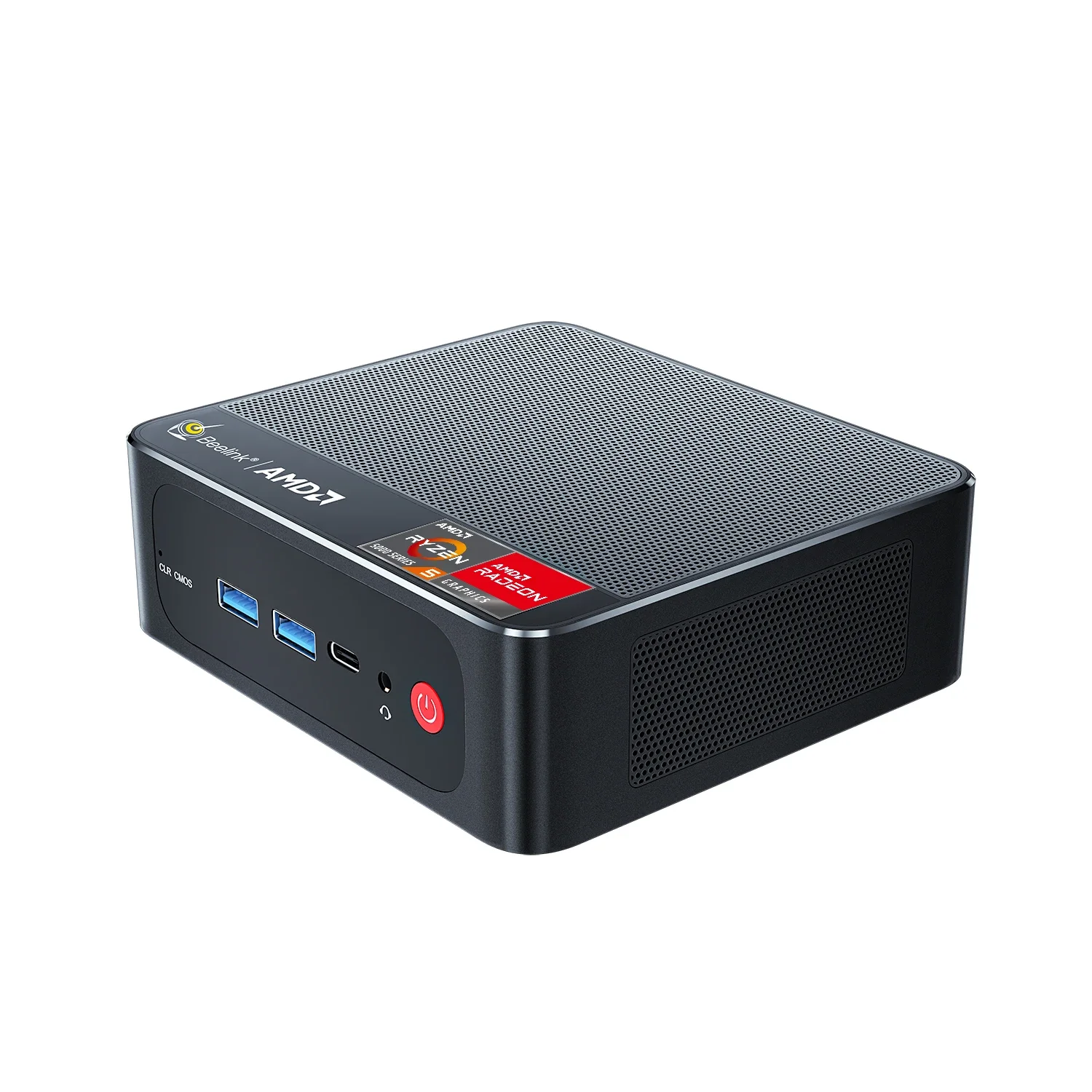 Beelink Mini PC SER5 With AMD Ry-zen 5 5600H RAM DDR4 NVEM SSD Three-screen Display Support 4K 60Hz MINI PC